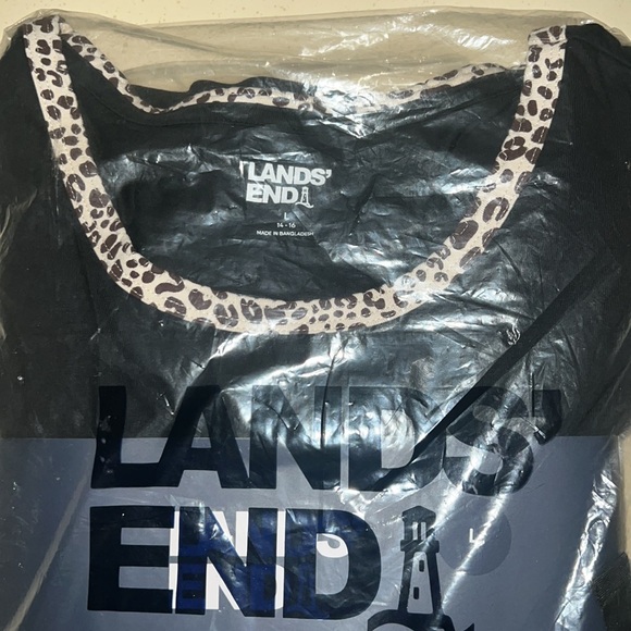 Land’s End ladies 2 piece long sleeve pajama set size L - Picture 3 of 9